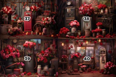 SAN VALENTIN - GASOLINERA VINTAGE en internet
