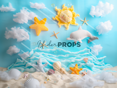 VERANO - PLAYA - Underprops Fondos Para Fotografía