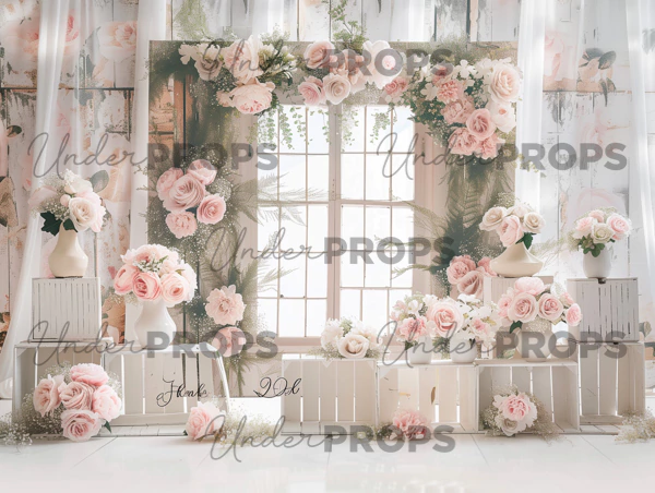 FONDO VINTAGE - FLORAL