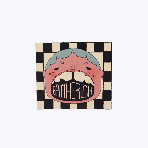 Ímã Eat The Rich - comprar online