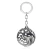 Chaveiro de Metal Game Of Thrones Targaryen Stark Lannister Baratheon - comprar online