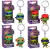 Chaveiro Funko Pocket Pop Tartarugas Ninjas Donatello Rafael Michelangelo Leonardo