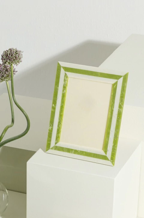 PORTA RETRATO PISTACHE