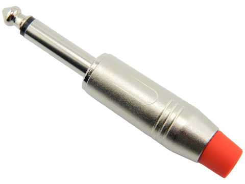 Plug P10 mono vermelho 641632 MXT