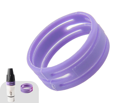 Anel Identificador Roxo plug XLR Datalink
