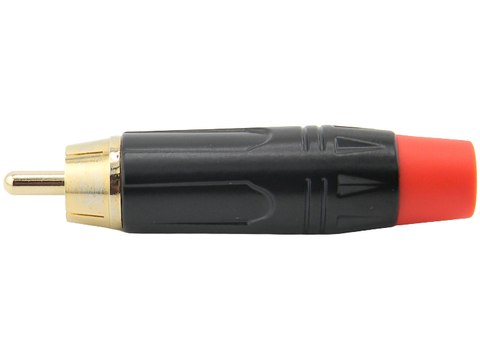 Plug rca macho vermelho pgrc0022 Storm