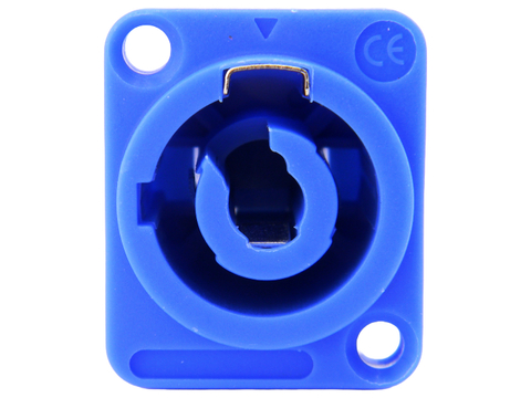 Conector powercon painel azul 641595 Mxt