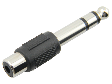 Adaptador Rca femea para P10 stereo macho 101219 Star Cable