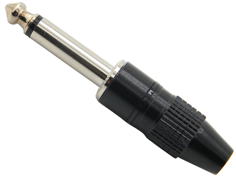 Plug P10 mono WC 153 BK Wireconex