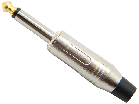 Plug P10 mono prata 641537 MXT