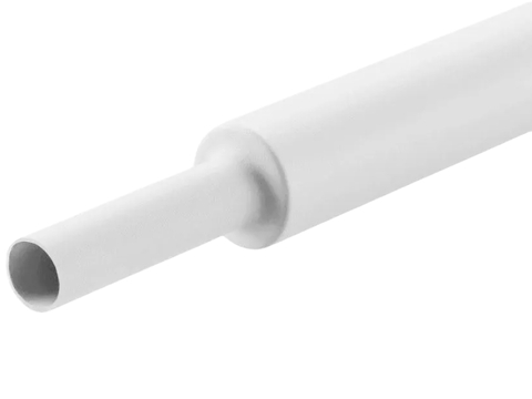 Espaguete termo retratil 12,7mm branco TT