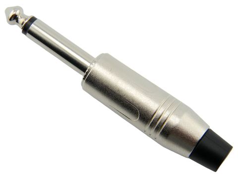 Plug P10 mono preto 641535 MXT