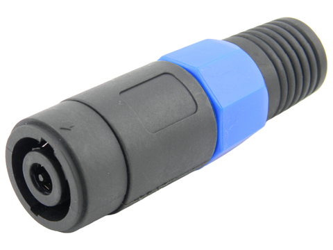 Plug speakon femea 8 vias Aubor