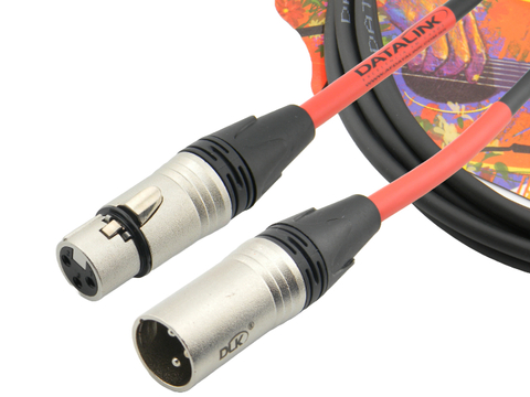 Cabo XLR macho para XLR femea 3m Garage Datalink