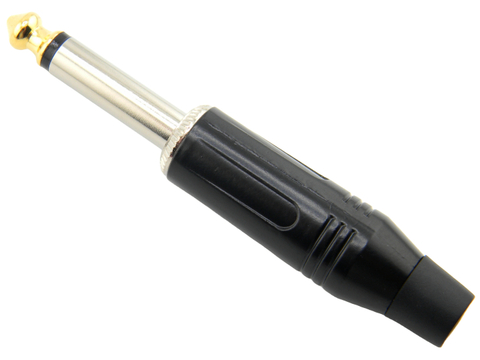 Plug P10 mono preto 641538 MXT