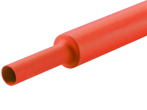 Espaguete termo retratil 9,5mm vermelho TT