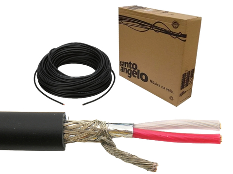 Cabo microfone rolo de 100mts 0.50mm SC50 Santo Angelo