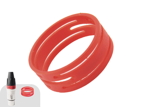 Anel Identificador Vermelho plug XLR Datalink
