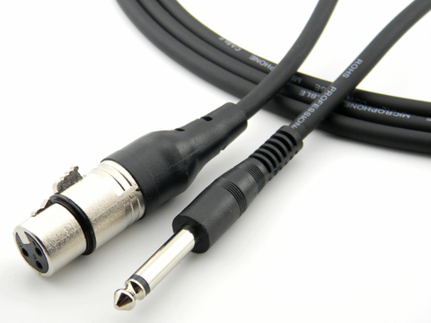 Cabo P10 mono macho para XLR femea 7m POP Datalink
