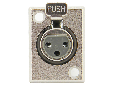 Conector XLR femea painel jccn0010 Storm