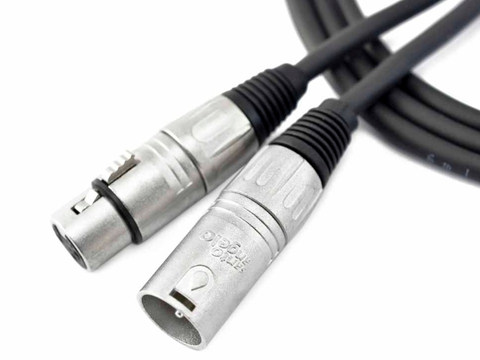 Cabo XLR macho para XLR femea 6.10m Angel Santo Angelo