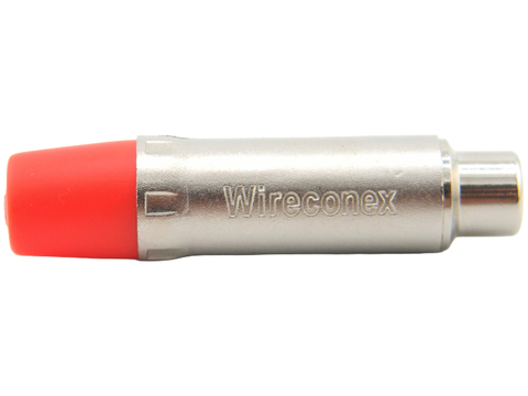 Plug rca femea WC 1222 FL RD Wireconex