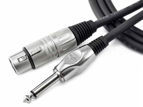 Cabo P10 mono macho para XLR femea 0.91m Angel Santo angelo