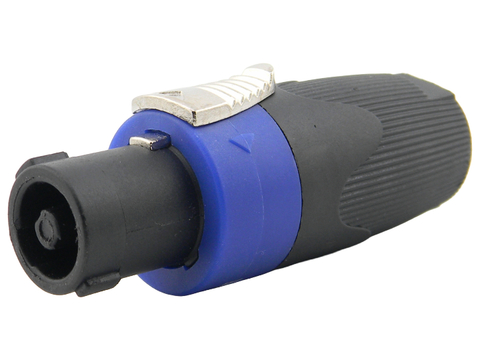 Plug speakon linha 4 polos WC 605 4P Wireconex