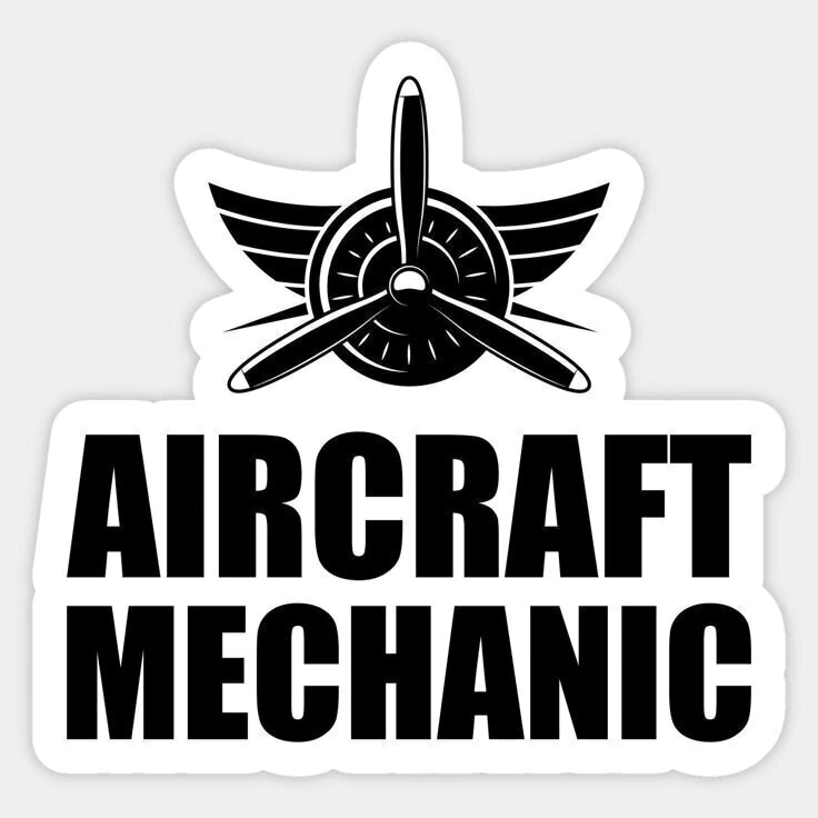 Aircraft Mechanic - Plastificado