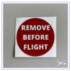 Remove Before Flight (redondo)