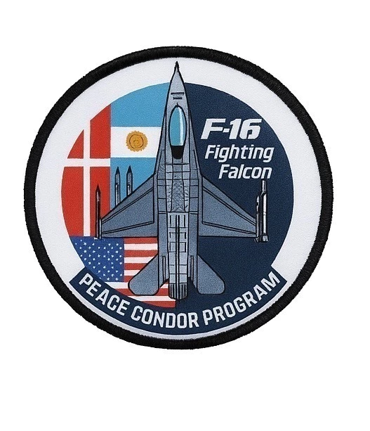 Parche F16 9 cm