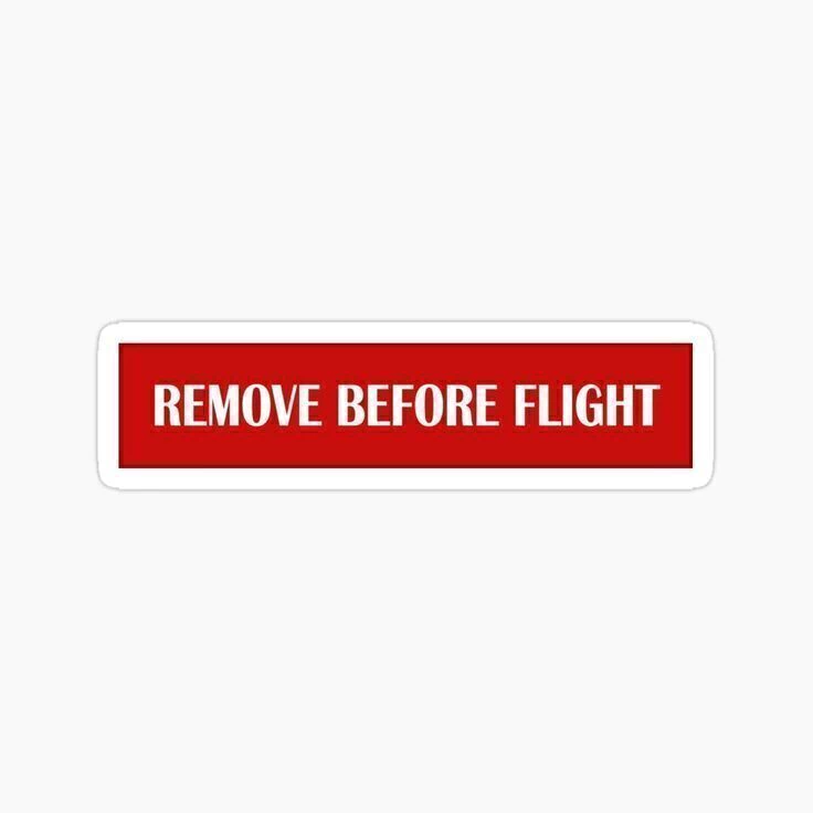 Iman Remove Before Flight