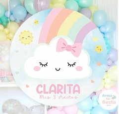 Banner Imprimible Lluvia de Amor