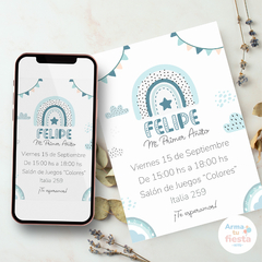 Arcoíris Celeste Nórdicos - tienda online