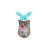 Maiô Banana Rosa Infantil Babado Hibisco Floral - comprar online