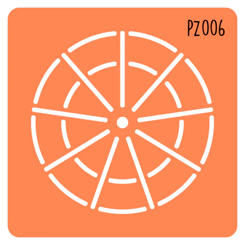 Plantilla Puntillismo Simple (PZ006) - comprar online