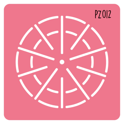 Plantilla Puntillismo Simple (PZ012) - comprar online