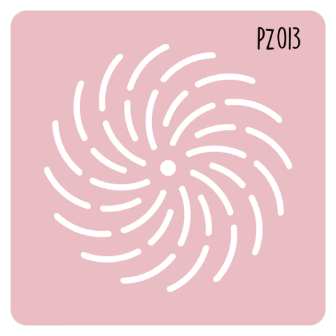 Plantilla Puntillismo Simple (PZ013) - comprar online