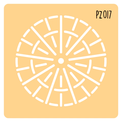 Plantilla Puntillismo Simple (PZ017) - comprar online