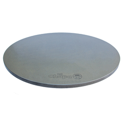 Pedra refratária pizza redonda aço
