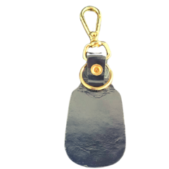 Chaveiro em couro com brasão - Perito veicular personalizado com nome - comprar online