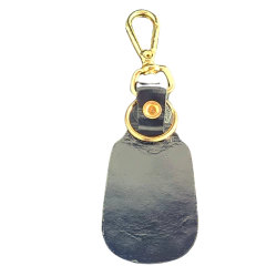 Chaveiro em couro com brasão - Detetive particular personalizado com nome - comprar online