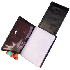 Carteira em couro com brasão - Agente comunitário de saúde na internet