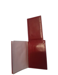 Carteira em couro com brasão - Pastor capelão evangélico na internet