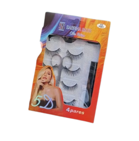 Cílios Postiços 5D 4 Pares Com Tesourinha - Diversos - Sabrina Sato