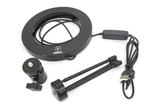 Ring Light 6" c/Tripé de Mesa - IM