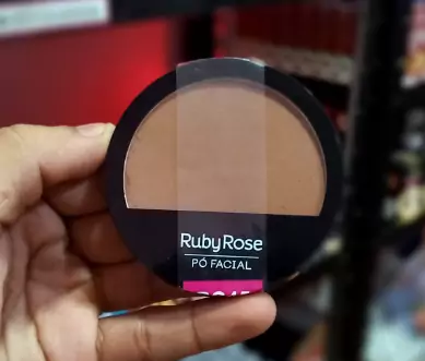 Pó Facial Compacto Profissional PC45 - Ruby Rose - HB7206-G15