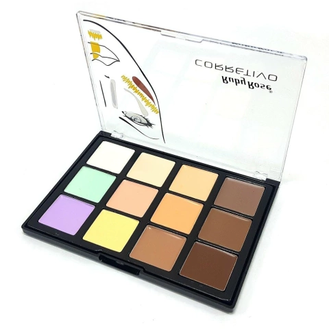 Paleta de Corretivo 12 Cores Dark - Ruby Rose - HB8087