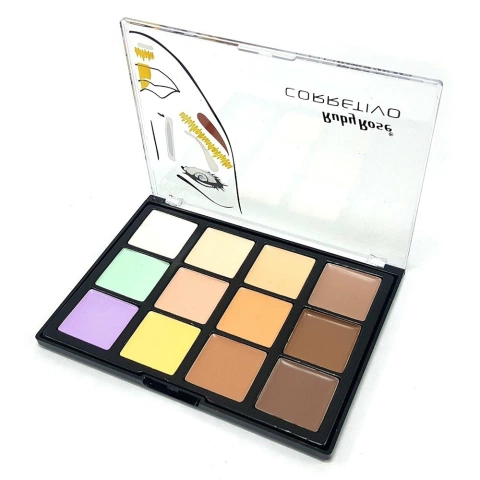 Paleta de Corretivo 12 Cores Light - Ruby Rose - HB8087