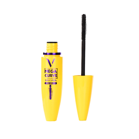 Máscara Para Cílios Mega Curve 4D Amarelo - Vivai - Cód.2188.1.1